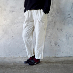 「新年福袋」羽織外套（卡其色）&amp; 鹿角褲（本色）2 件套 第4張的照片