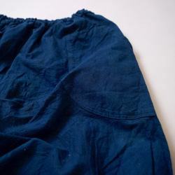 燈籠褲/靛藍/三河紡織 第9張的照片