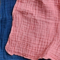 【禮品套裝】紗布立體面膜/生成+紗布植物染色手帕2張/赤塔棉 第4張的照片