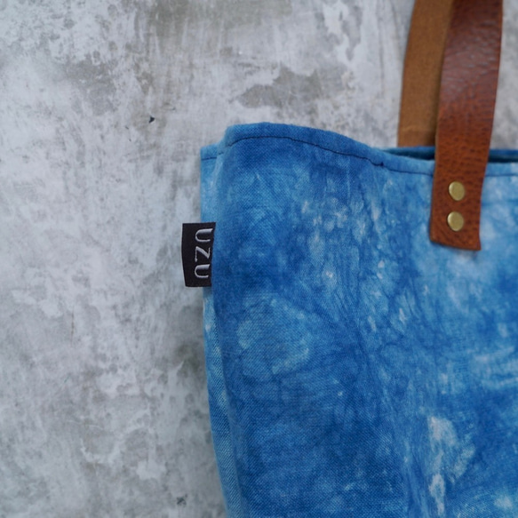 冰袋托特包 / 斑駁靛藍 / Mikawa Textile 第7張的照片