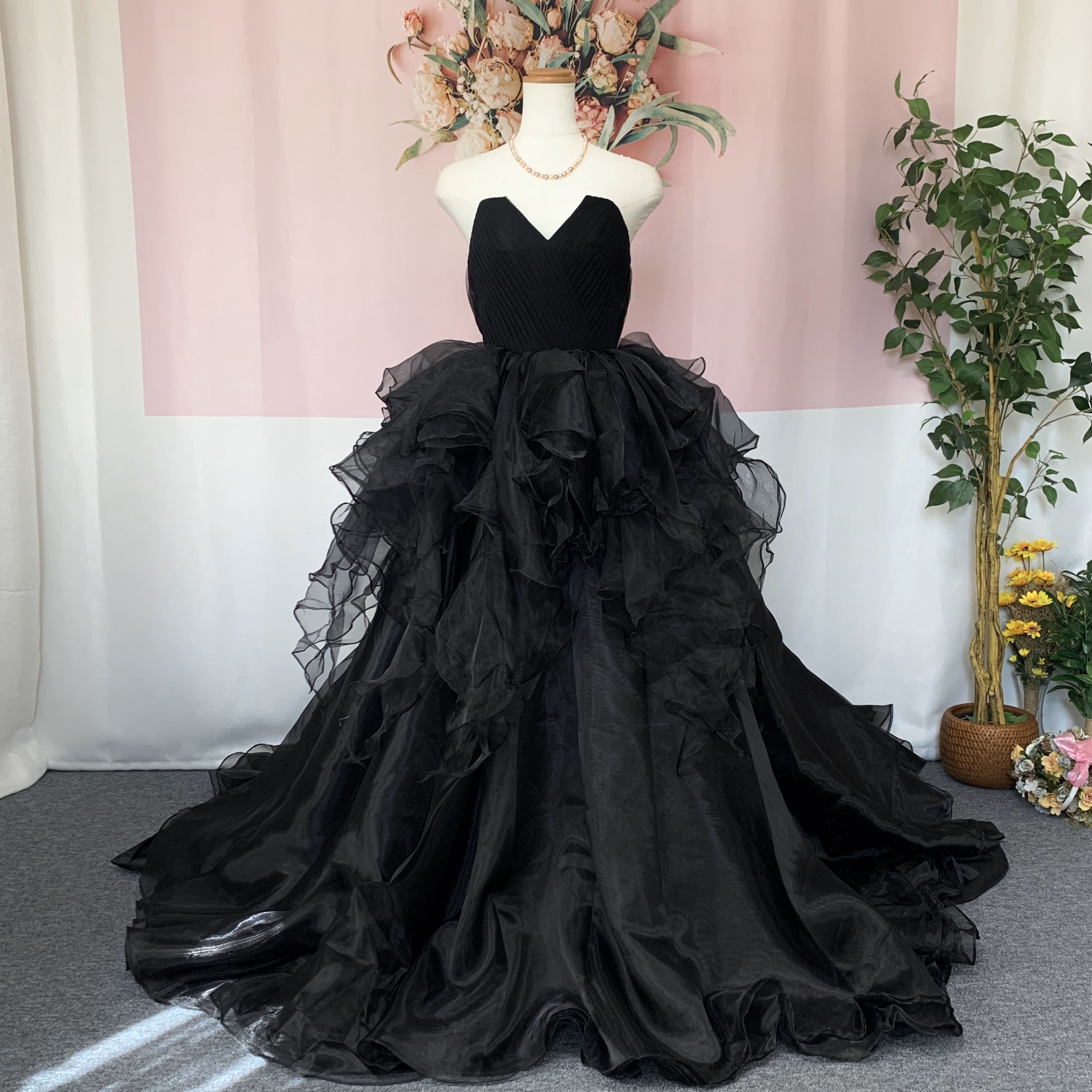 定価21万】YNSWEDDINGオーダーメイド カラードレス ラベンダーピンク