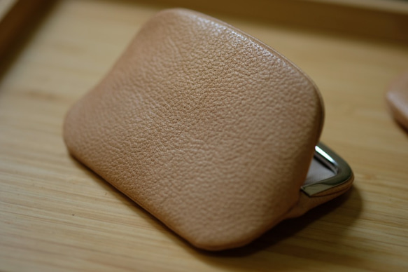 超薄天溝零錢盒【焦糖色・キャメル】 / Ultra thin coin case (Tan) 第5張的照片