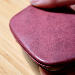 超薄天溝零錢盒【葡萄紫・ワインレッド】 / Ultra thin coin case (Purple) 第3張的照片