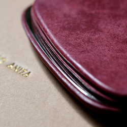 超薄天溝零錢盒【葡萄紫・ワインレッド】 / Ultra thin coin case (Purple) 第5張的照片