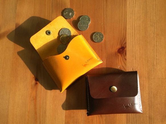 LEATHER COIN CASE 1枚目の画像