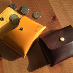 LEATHER COIN CASE 2枚目の画像