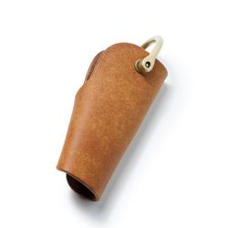 Button Hook Key Case L [Camel] / ButtonHookKeyCase L CAMEL雜貨禮品皮革 第7張的照片