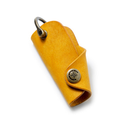 Button Hook Key Case L [Yellow] / ButtonHookKeyCase L YELLOW雜貨禮品 第2張的照片