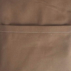 【受注製作】８号帆布のカジュアルサコッシュ　長財布もすっぽり　シンプル　軽量　ポケット便利　ライトブラウン　日本製 7枚目の画像