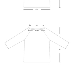 M0005_スエードスプライススリーブシャツ（ブラック） 10枚目の画像