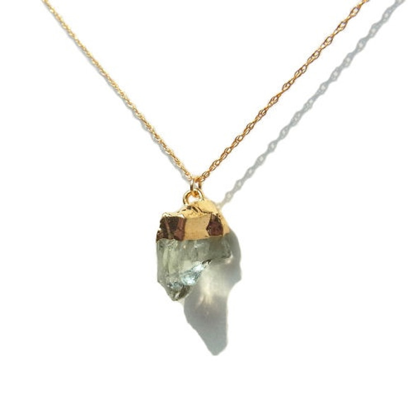 【50%OFF】Green Amethyst Necklace 3枚目の画像