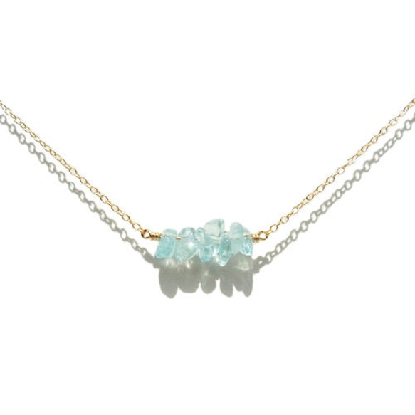 【60%OFF】Aquamarine Necklace 2枚目の画像