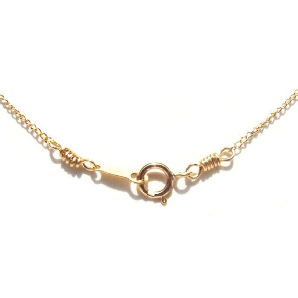 【50%OFF】Skinny Necklace -Pearl- 3枚目の画像