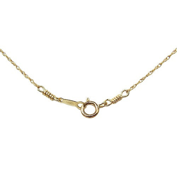 【60%OFF】Skinny Necklace -Putit zirconia- 3枚目の画像