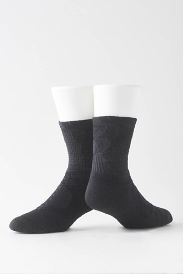 nozzle quiz  Functional structure socks／DIZY／Kiln Black 2枚目の画像