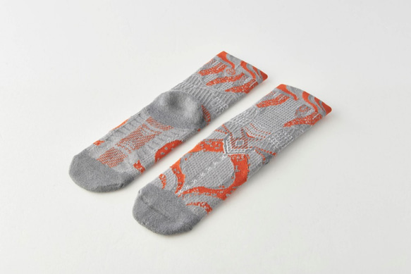 nozzle quiz  Functional structure socks／DIZY／Sand Tangerine 3枚目の画像