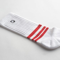 Red Stripe／Basic socks 4枚目の画像