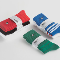 Red Stripe／Basic socks 5枚目の画像