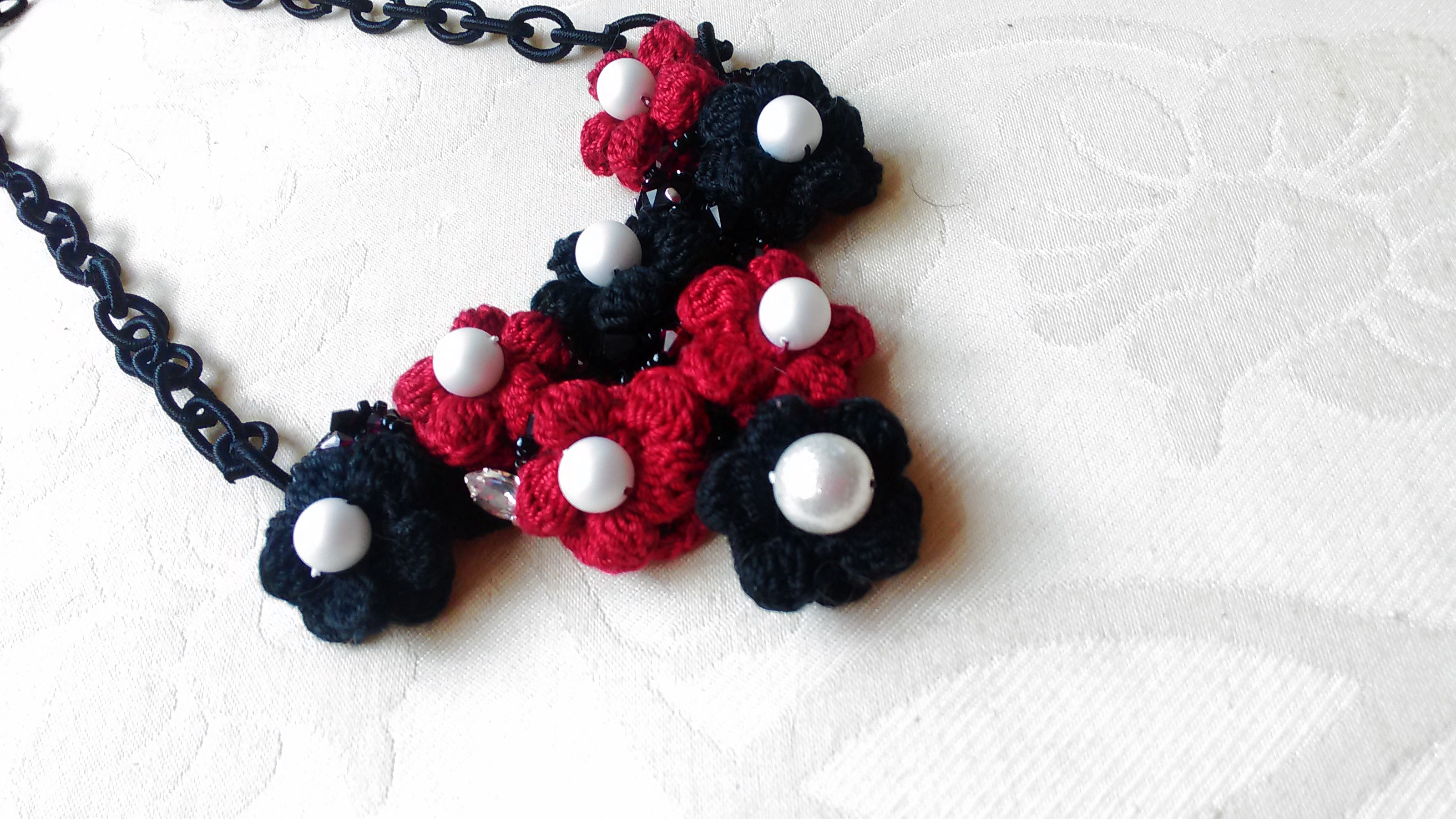 フラワーシリーズネックレス　パッション