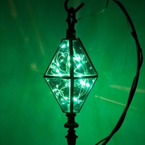 魔法使いのランプ（青緑） スタンドライト・テーブルランプ いろした