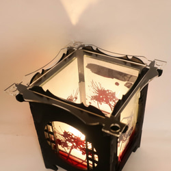 吊り下げ灯篭「彼岸花」 スタンドライト・テーブルランプ いろした工房