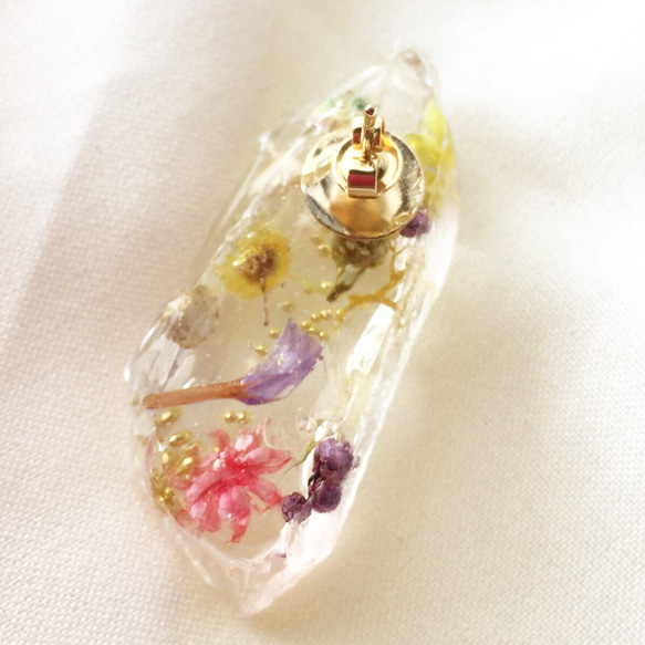 在庫1つあります¥1900garden    mineralピアス 2枚目の画像