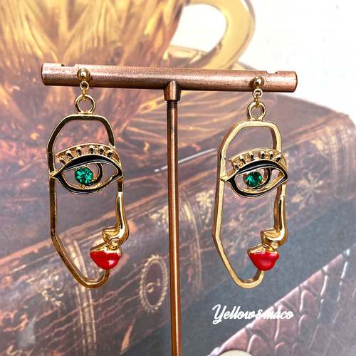 【1227】ハートとタッセルのピアスイヤリング 1227】ハートとタッセルのピアスイヤリング 1227】ハートとタッセルの