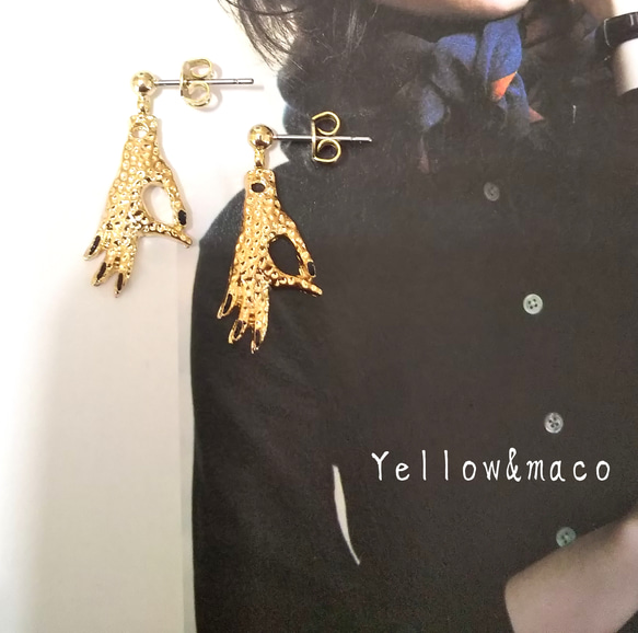 6135〜6136 ハンドメイドピアス☆ ハンドメイドピアス／イヤリング｜いもねこ – CHOOSEBASE SHIBUYA