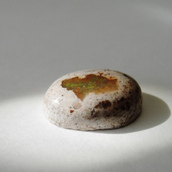 【1点もの・D】メキシコ産　カンテラオパール(ファイヤーオパール）　母岩付ルース 1枚目の画像
