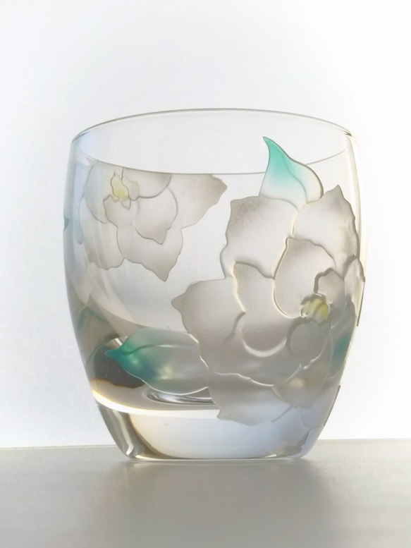 冷酒グラス/くちなしの花 8枚目の画像