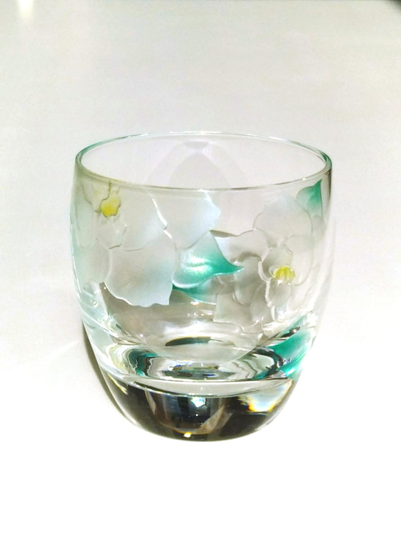 冷酒グラス/くちなしの花 10枚目の画像