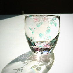冷酒グラス/ 薔薇《ピンク》 5枚目の画像
