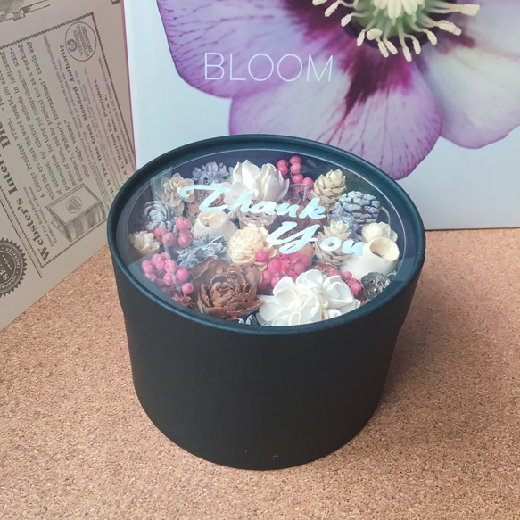 【送料込】ギフトにも♡flower box フラワーボックス❶ 5枚目の画像