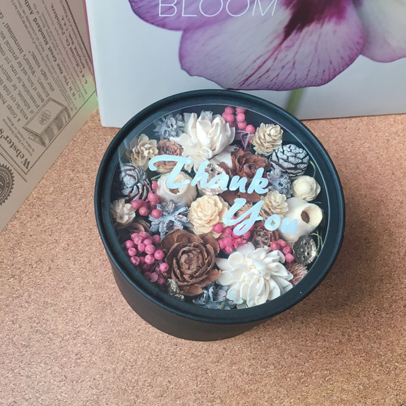 【送料込】ギフトにも♡flower box フラワーボックス❶ 6枚目の画像