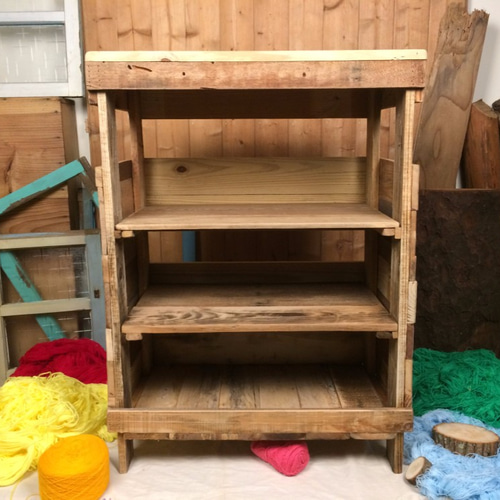 古い木製キャビネット本棚ガラスキャビネット木製の靴店の食器棚