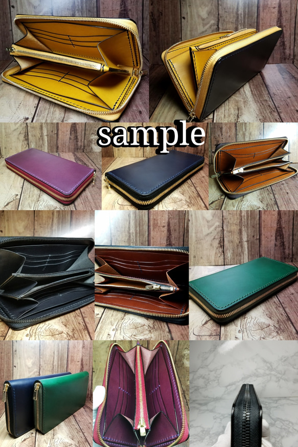 15色から選べる.長財布.あなただけのフルオーダー・ブッテーロ  