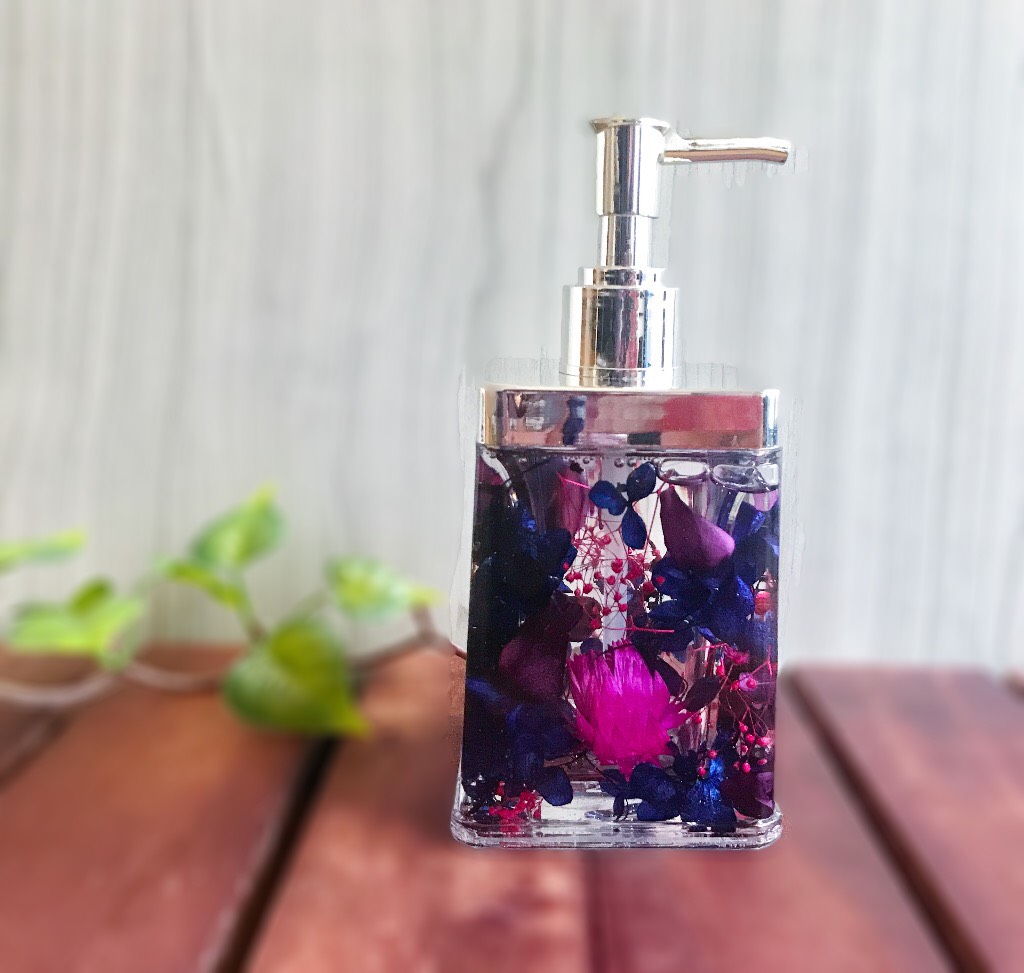 【アネモネ】ハーバリウムディスペンサー