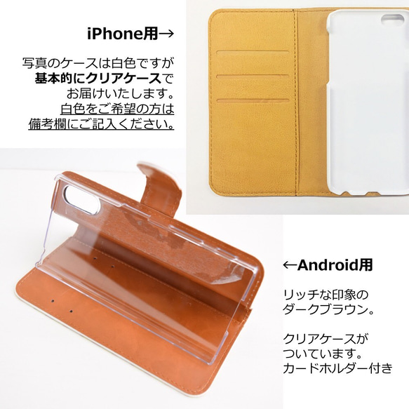 コーギーのおしりフィーバー☆手帳型iPhoneケース 5枚目の画像