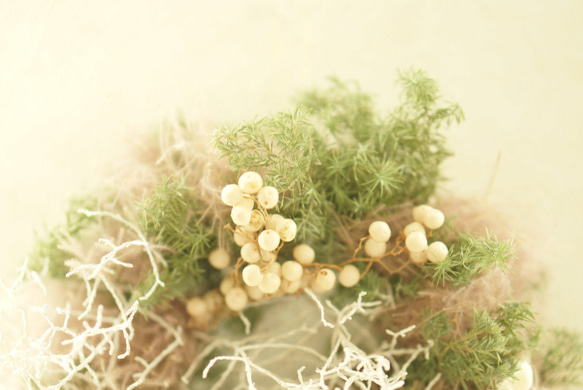 ほっこり♡　simple　wreath 2枚目の画像