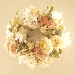 spring　wreath　　ダリア 1枚目の画像