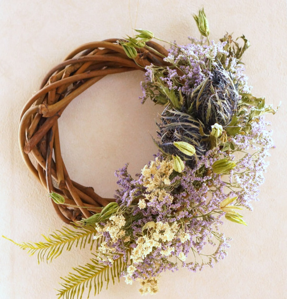 　purple　wreath 1枚目の画像