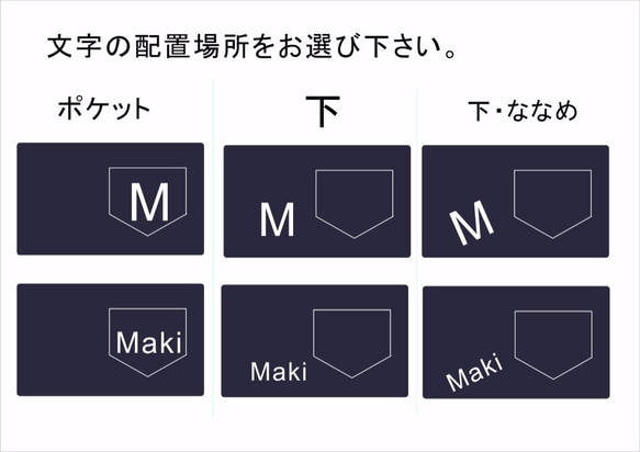 津山産デニム使用☆オリジナルクラッチバック(小) 4枚目の画像