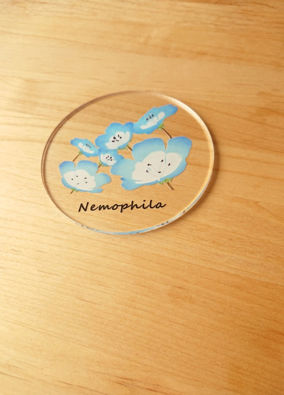 アクリルコースター 【全4種類】Nemophila 4枚目の画像