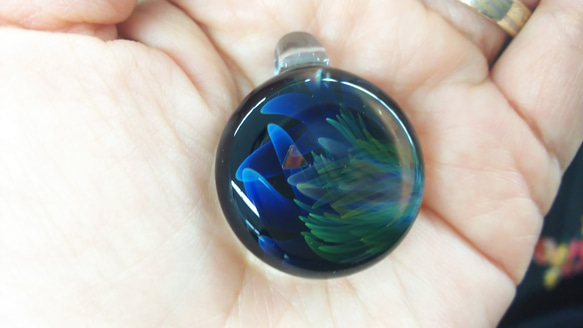 64. Roman Candle Pendant with opal 2枚目の画像