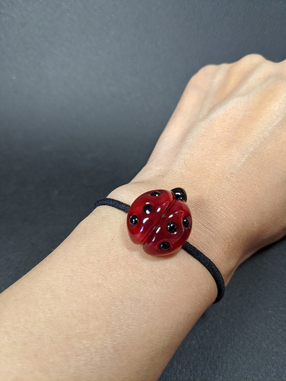 82. Ladybug hairband/てんとう虫ヘアバンド 4枚目の画像