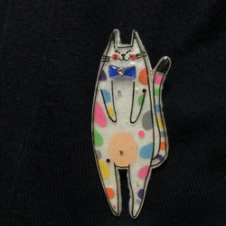 Cat brooch〈1点選択〉 2枚目の画像