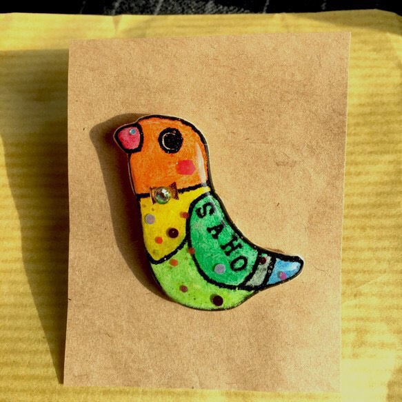 bird brooch 1枚目の画像