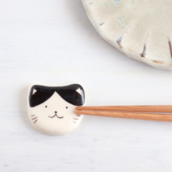 Hachiware 貓筷架（1 件）陶瓷 第2張的照片