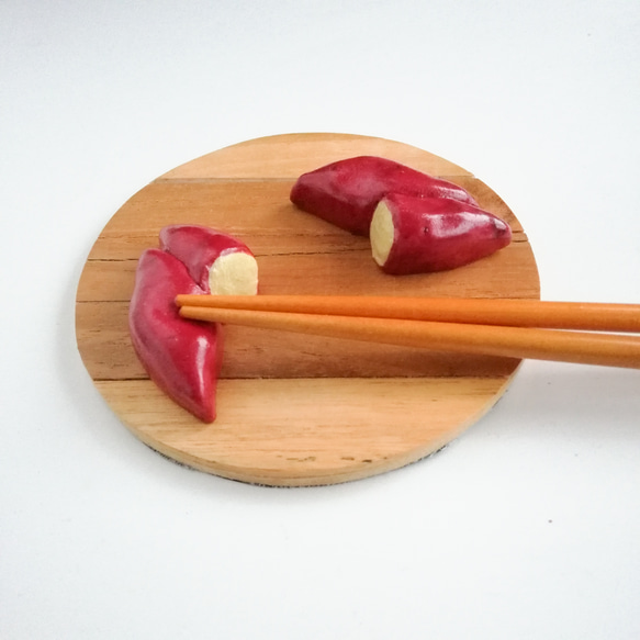 焼き芋 箸置きセット 4枚目の画像