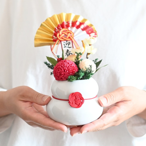 ROSE❣️お正月アレンジ❣️バラ、鏡餅、椿、雪うさぎ、プリザーブドフラワー❁⃘ 3479c9ad487aaa1ed0b13ba9c951d1